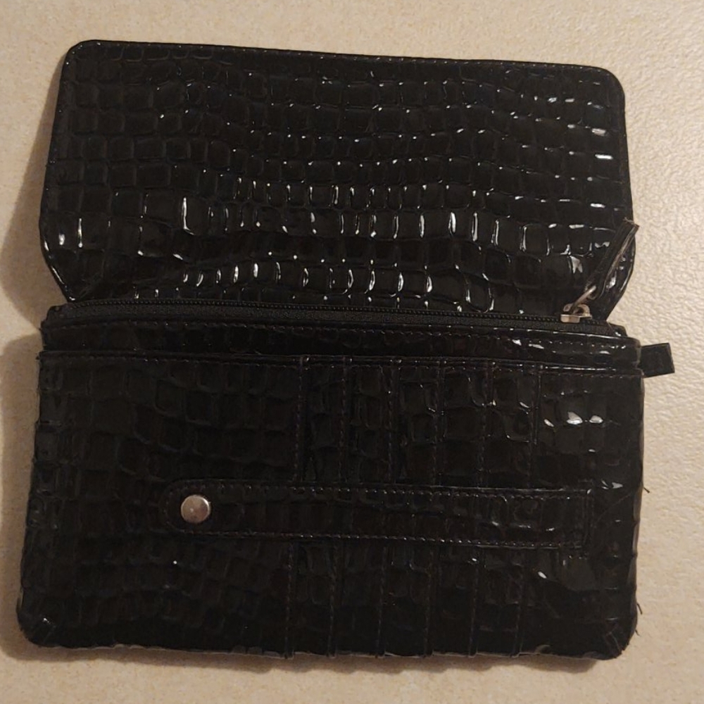 Clutch Wallet with Checkbook Cover - Picture 3 of 7